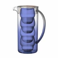 HD Outdoors Pitcher & Cups - Blue Perspective: Main