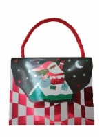 Holiday Home Candy Purse Gift Card Holder - Wavy Check Perspective: Main