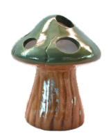 HD Designs Outdoors Green Luminary Mushroom Garden Decor Perspective: Main