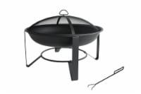 HD Designs Outdoors Round Steel Fire Pit Perspective: Main