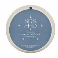 SDS for HD Designs 6 Wick Glass Jar Candle Velvet Vanilla - Ivory Perspective: Main