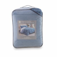 HD Designs Brooklyn Collection Dobby Ribbed Comforter Set