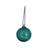 Holiday Home Swirl Christmas Christmas Ornament Holiday Decor- Blue Perspective: Main