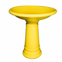 HDO Heritage Mini Bird Bath - Yellow Perspective: Main