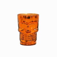 Holiday Home Skull Candle - Orange Perspective: Main
