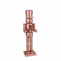 Holiday Home Rose Gold Christmas Nutcracker Perspective: Main
