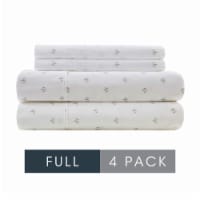 HD Designs 300 Thread Count Sheet Set Full - 4 Pack Leaves Perspective: Main