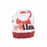 65 oz Santa Cookie Tin