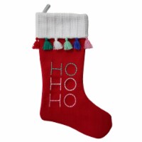 Knit Red HoHoHo