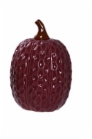 Holiday Home Purple Ceramic Pumpkin Perspective: Main