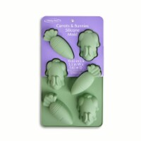 Holiday Home® Carrots & Bunnies Silicone Molds Perspective: Main
