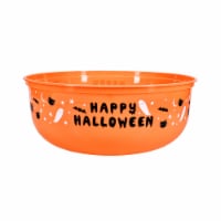 Holiday Home Happy Halloween Orange Treat Bowl