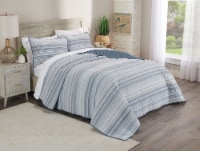 HD Designs Yarn Dye Quilt Full/Queen - Blue Perspective: Main
