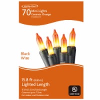 Holiday Home 70 ct Mini Orange Lights