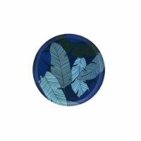 HD Designs Outdoors Summer Bamboo Blend Palm Tree Print Dinner Plate