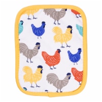 Everyday Living Cotton Pocket Mitt - Chickens