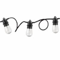 HD Outdoors Solar 12-Light Color Changing String Lights Perspective: Main