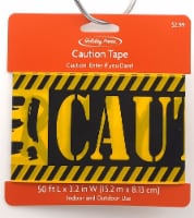 Holiday Home 50' Yellow Enter If You Dare Caution Tape Halloween Decor