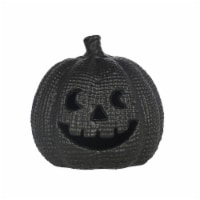 Holiday Home Burlap Pumpkin - Black Perspective: Main