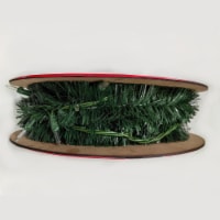 Holiday Home LED Pine Garland on Spool Christmas Décor Perspective: Main