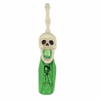 Holiday Home Halloween Green Skull Loot Scoop Treat Bag