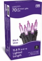 Holiday Home 70 ct Halloween Purple LED Mini Lights