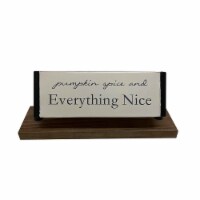 Holiday Home Pumpkin Spice and Everything Nice Fall Table Decor Perspective: Main