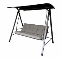 HD Designs Outdoors Onyx Three Seat Cushion Swing Perspective: Main