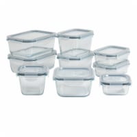 Tabletops Unlimited® DOT Essentials Glass Food Storage Set Perspective: Main