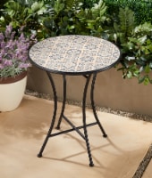 HD Designs Outdoors Neutral Tile Bistro Table