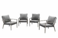 HD Designs Outdoors Aspen Cushioned Stationary Charis Perspective: Main