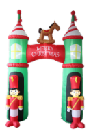 Holiday Home Inflatable Arch Perspective: Main