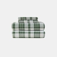 HD Designs Lodge Plaid Flannel Sheet Set