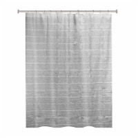 Splash Home Fabric Shower Curtain - Grey Perspective: Main