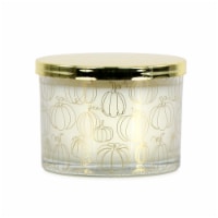 Holiday Home Golden Pumpkin Candle Perspective: Main