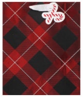 Holiday Home Wilkins Plaid Holiday Gift Bag Perspective: Main