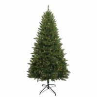 Holiday Home 7' Dumont Fir Tree Christmas Decor - Instant Light Perspective: Main