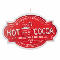 Holiday Home Christmas Hot Chocolate Sign Holiday Décor