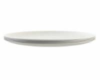 HD Designs Outdoors Summer Round Dinner Plate - White