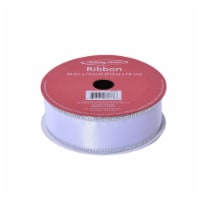 Holiday Home® Sonic Edge Satin Ribbon - Silver Perspective: Main