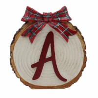 Holiday Home Tree Stump Monogram A Christmas Holiday Décor