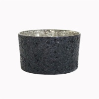 Holiday Home Glass Candle with GLX - Black Perspective: Main