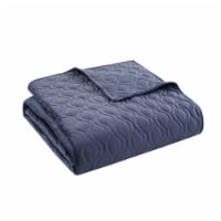 Modavari Quilt Full/Queen - Blue Perspective: Main