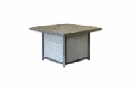 HD Designs Outdoors Etched Metal Gas Fire Pit Table Perspective: Main