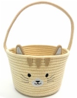 Holiday Home® Easter Cat Rope Basket Perspective: Main
