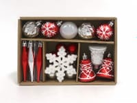 Red/Silver/White