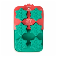 Holiday Home Silicone Bakeware Pan - Snowflake Perspective: Main