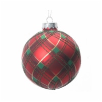Holiday Home Decorated Red Christmas Ornament Holiday Decor Perspective: Main