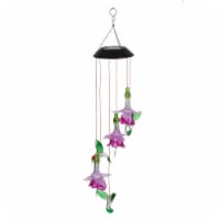 HD Designs Outdoors 27in Solar Fiber Optic Mobile Hummingbird Perspective: Main