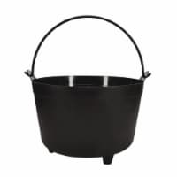 Holiday Home Black Cauldron Halloween Trick or Treat Bucket